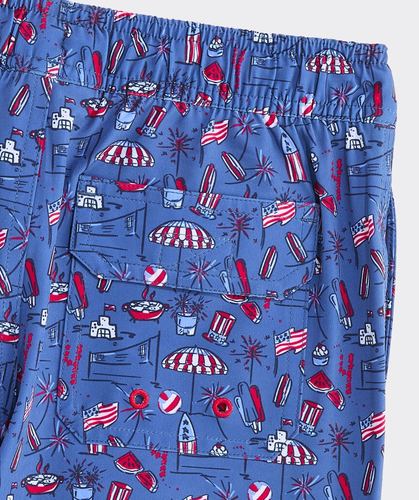 Boys' Short Liner Chappy Swim Trunks