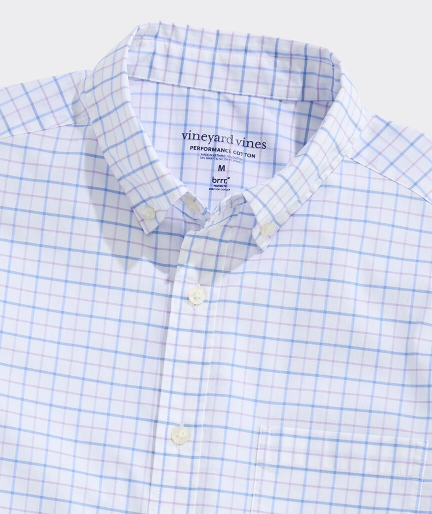 Performance Cotton Morada Bay Tattersall Shirt