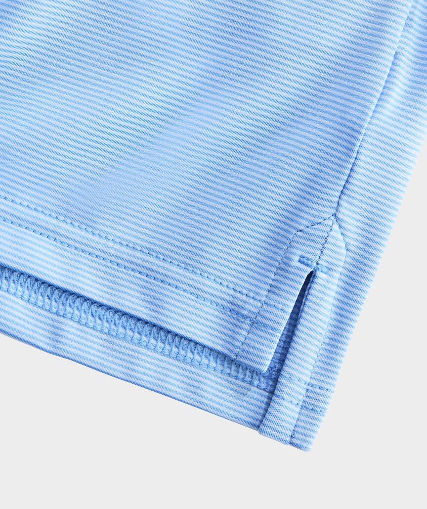 Boys' Performance Anegada Stripe Sankaty Polo
