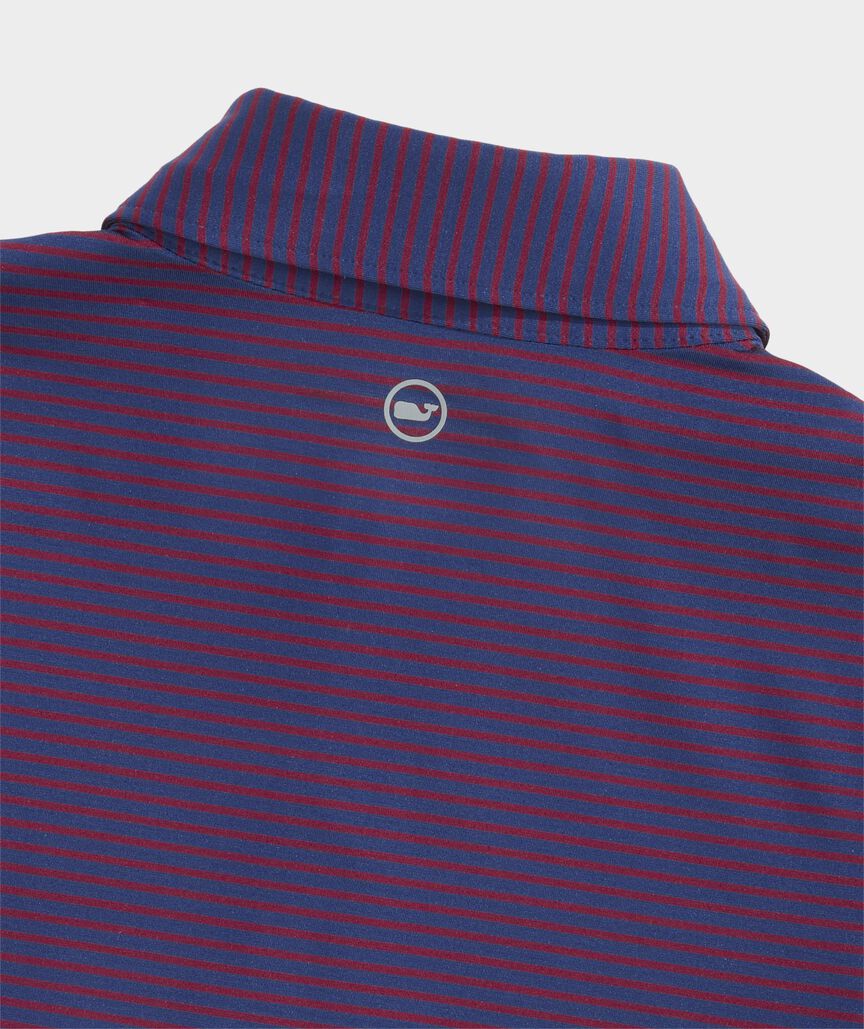 Boys' Performance Bradley Stripe Sankaty Polo