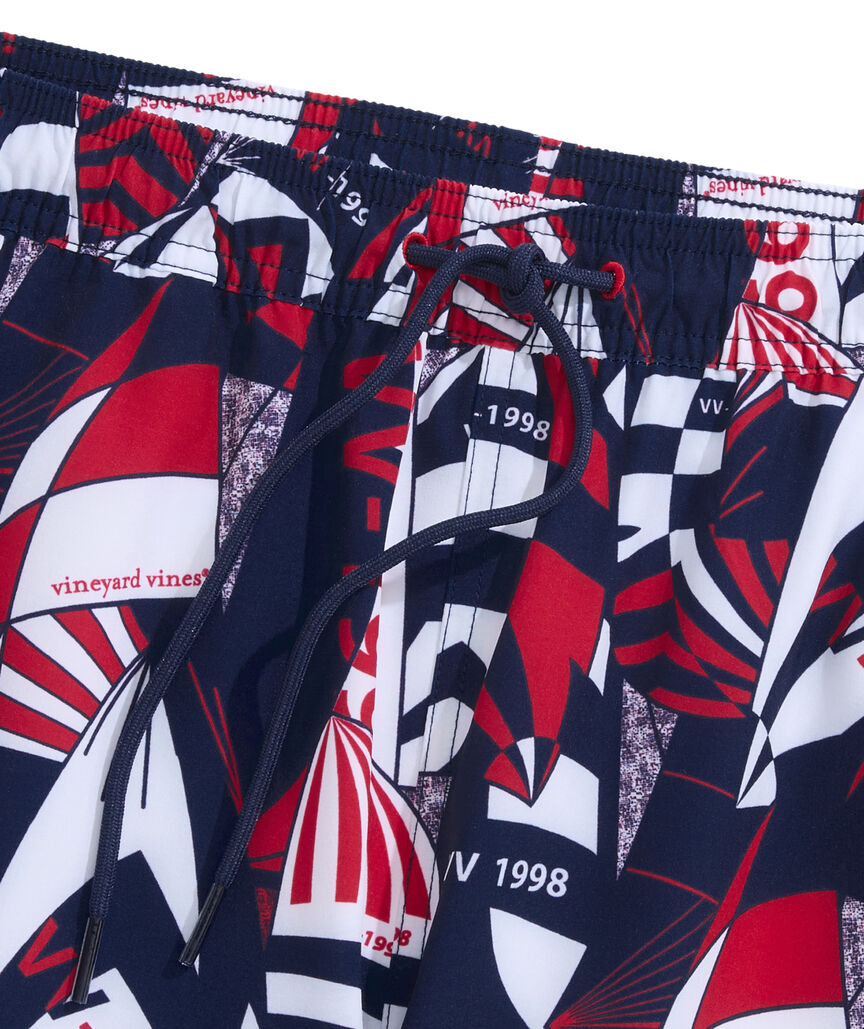 OUTLET 5 Inch Chappy Sails Chappy Swim Trunks