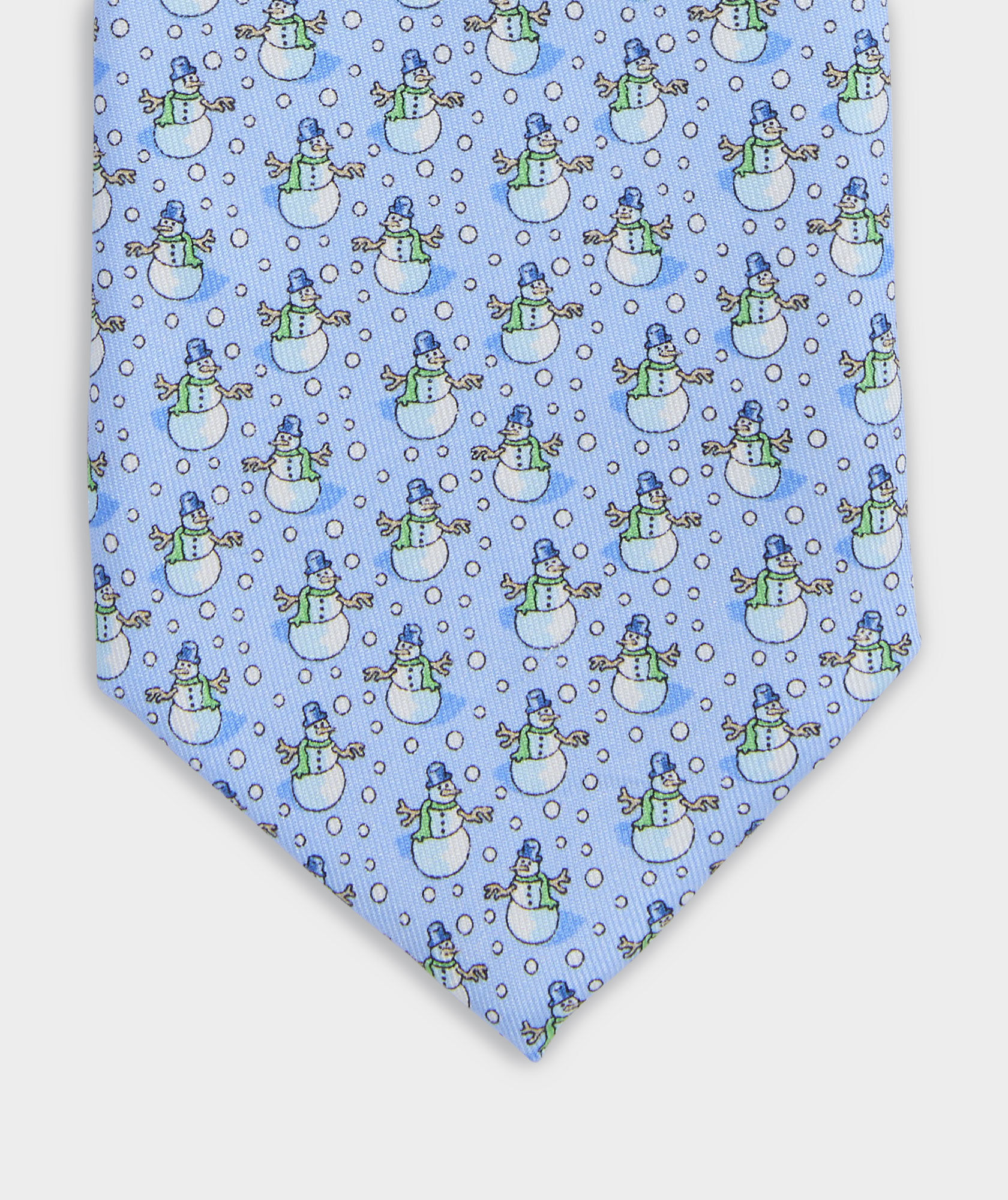 Snowmen Silk Tie