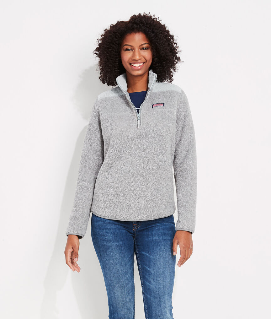 Tonal Sherpa Relaxed Shep Shirt