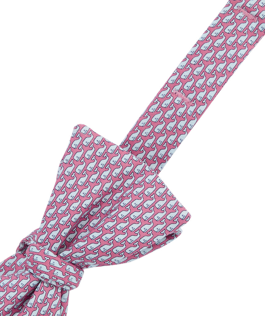 OUTLET Vineyard Whale Silk Bow Tie