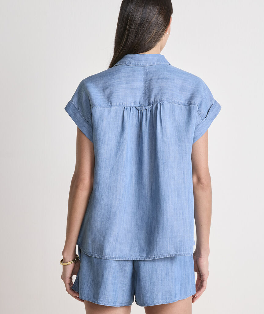 Margo Chambray Top