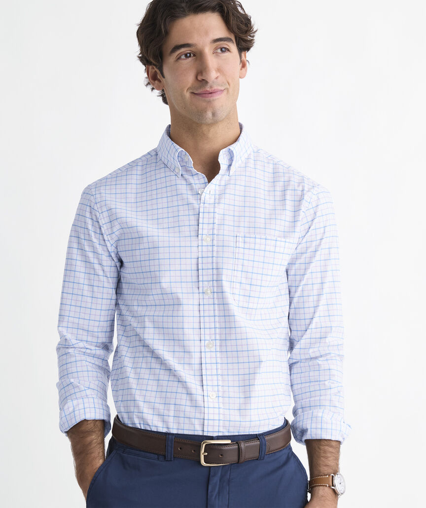 Performance Cotton Morada Bay Tattersall Shirt