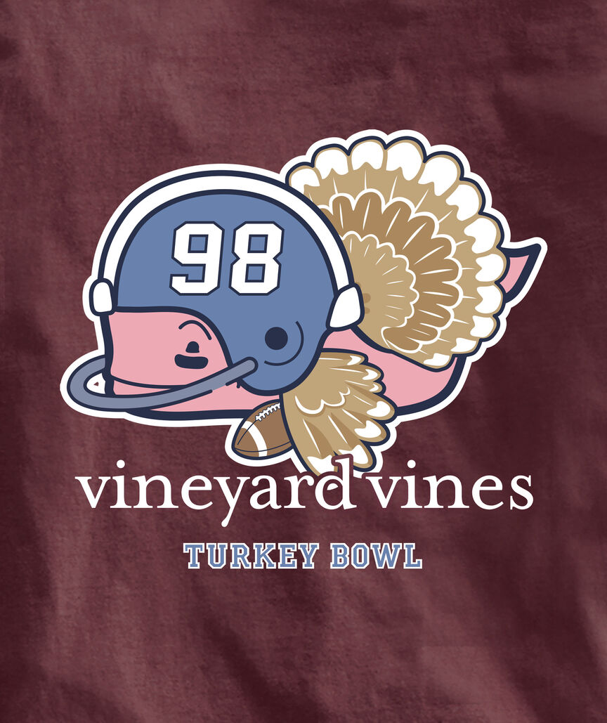 OUTLET Boys' Football Turkey Whale Long-Sleeve Pocket Tee