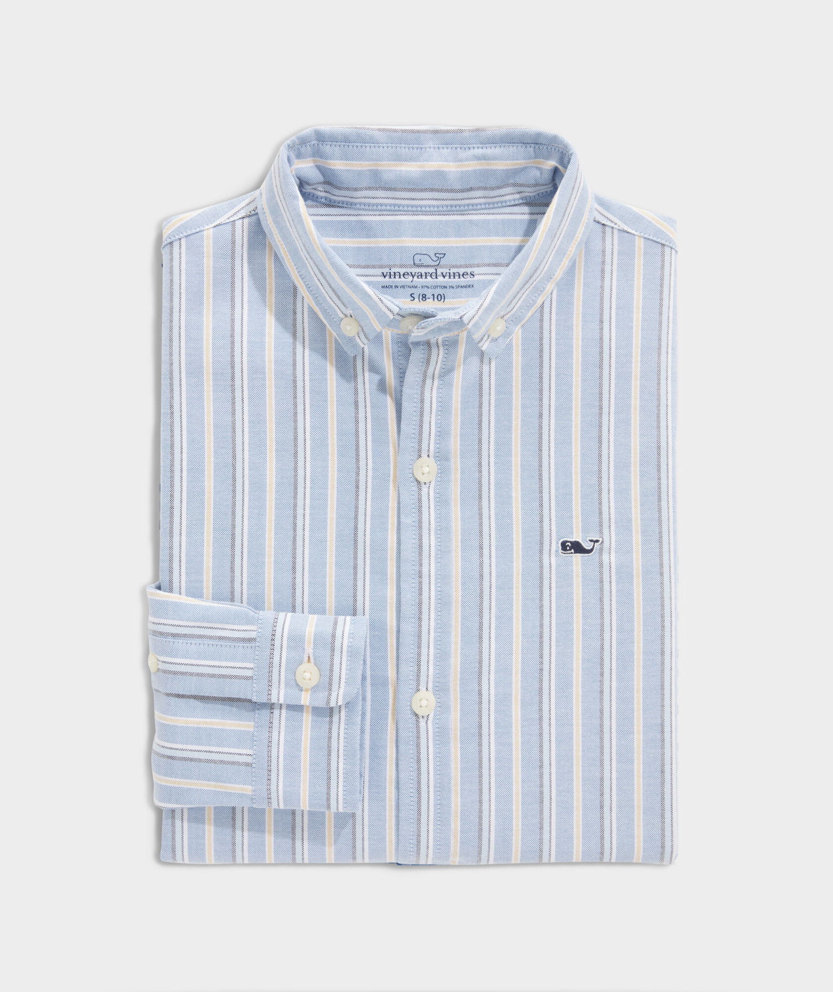Boys' Oxford Multi-Stripe Shirt