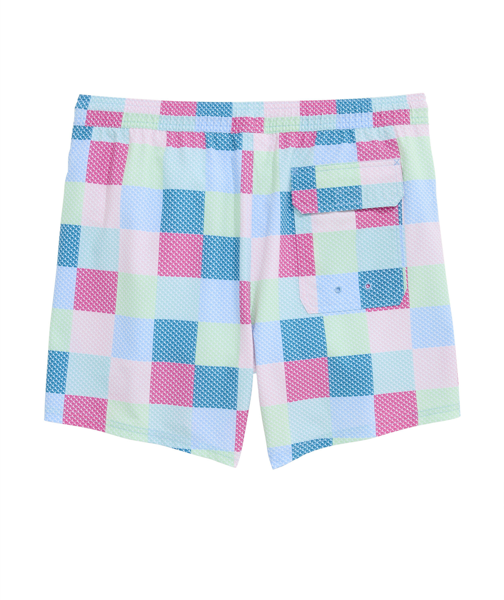 OUTLET 5 Inch Micro Whale Patchwork Chappy Trunks