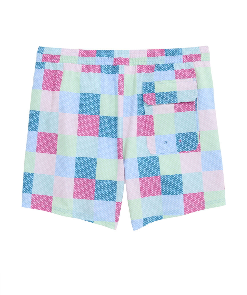 OUTLET 5 Inch Micro Whale Patchwork Chappy Trunks