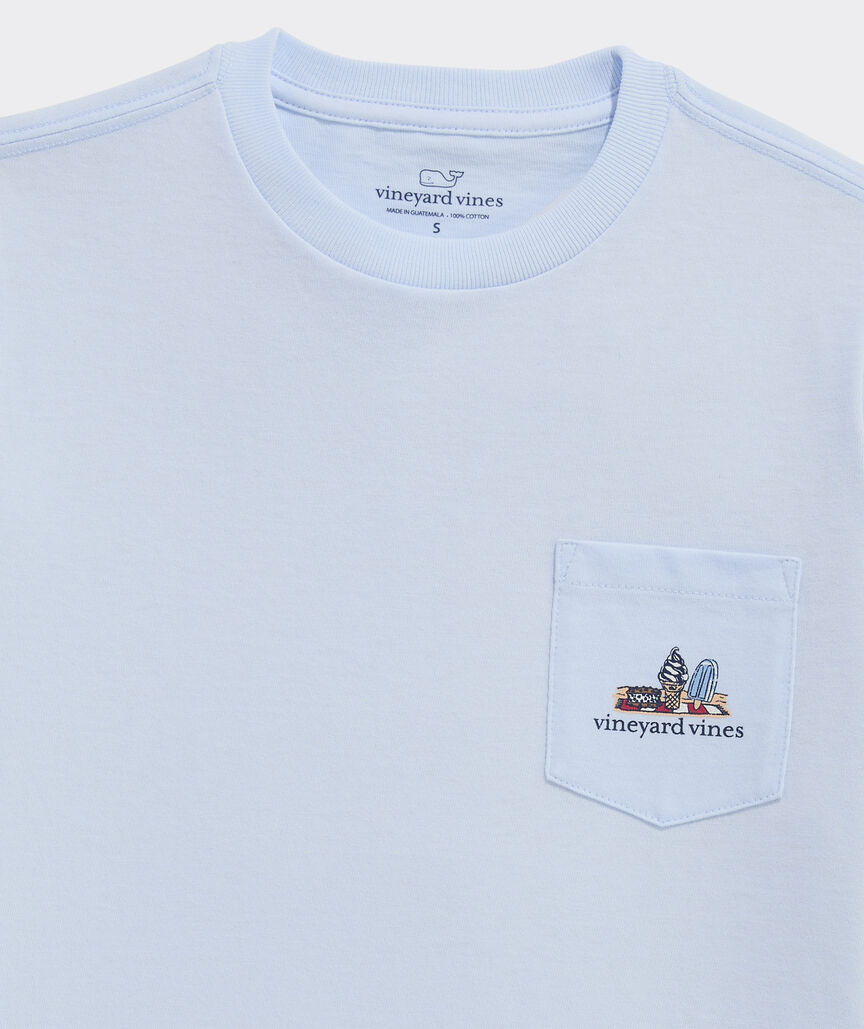 Boys' Chillin Ice Cream Short-Sleeve Pocket Tee