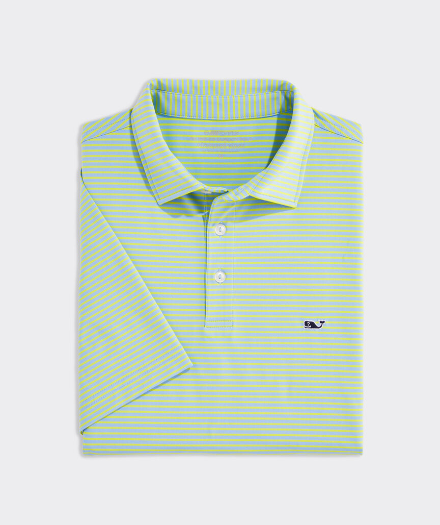 Big & Tall Bradley Stripe Sankaty Polo