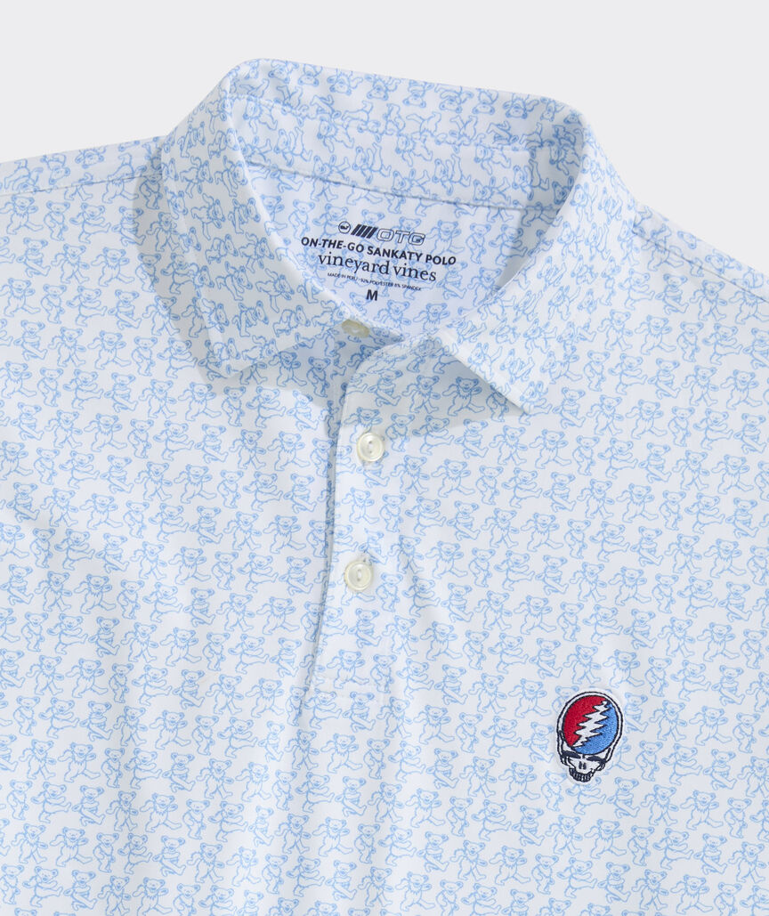 Grateful Dead x vineyard vines Performance Sankaty Polo