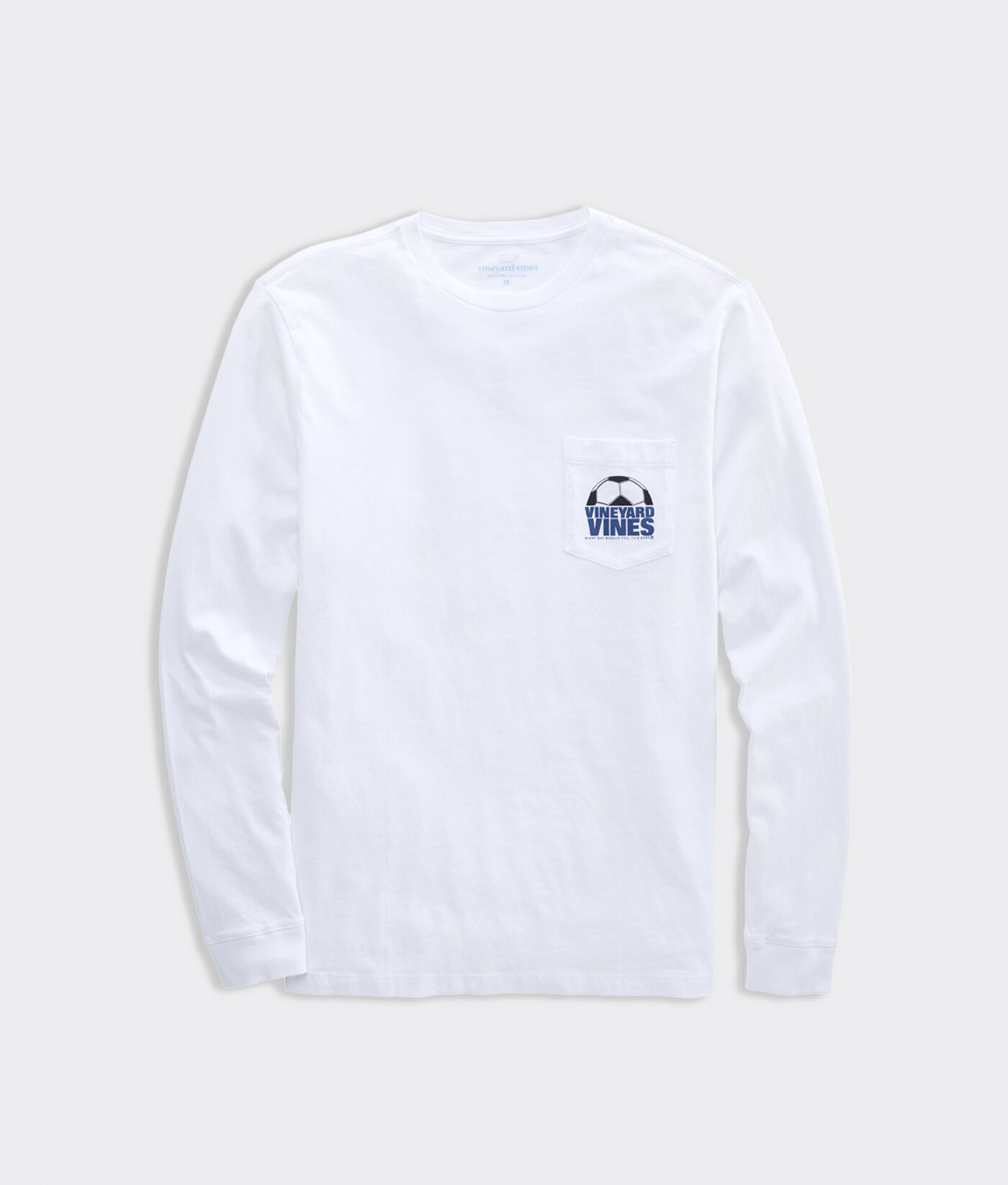 Shop Soccer Ball Cutoff Long-Sleeve 