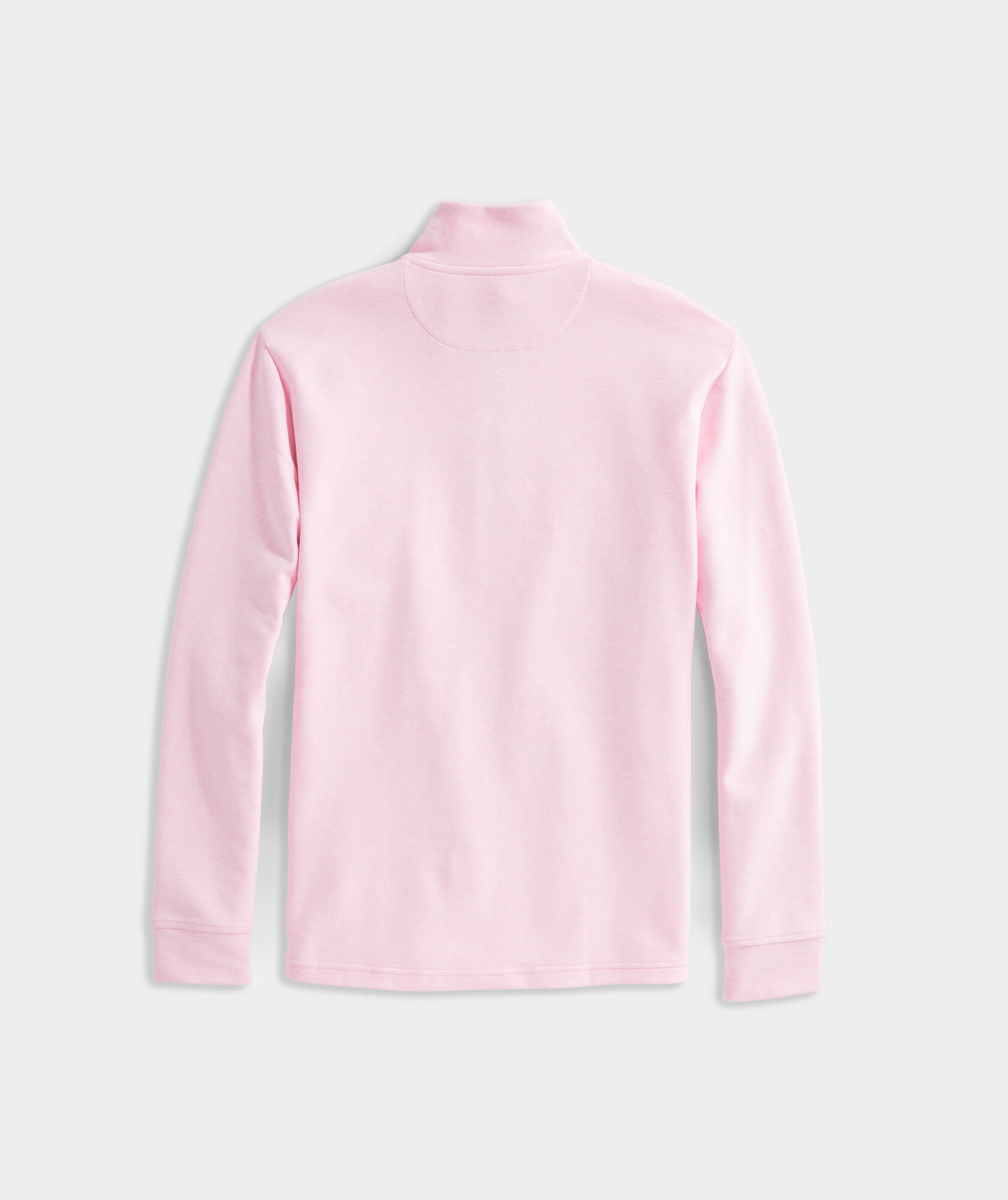 thumbnail image 2 of Vineyard Vines Breton Stripe Saltwater Quarter-Zip, Timber, Large 2 of 11