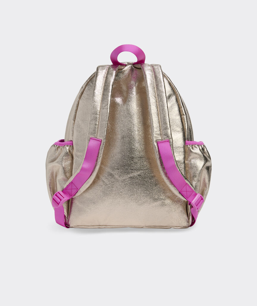 Girls' Metallic Backpack