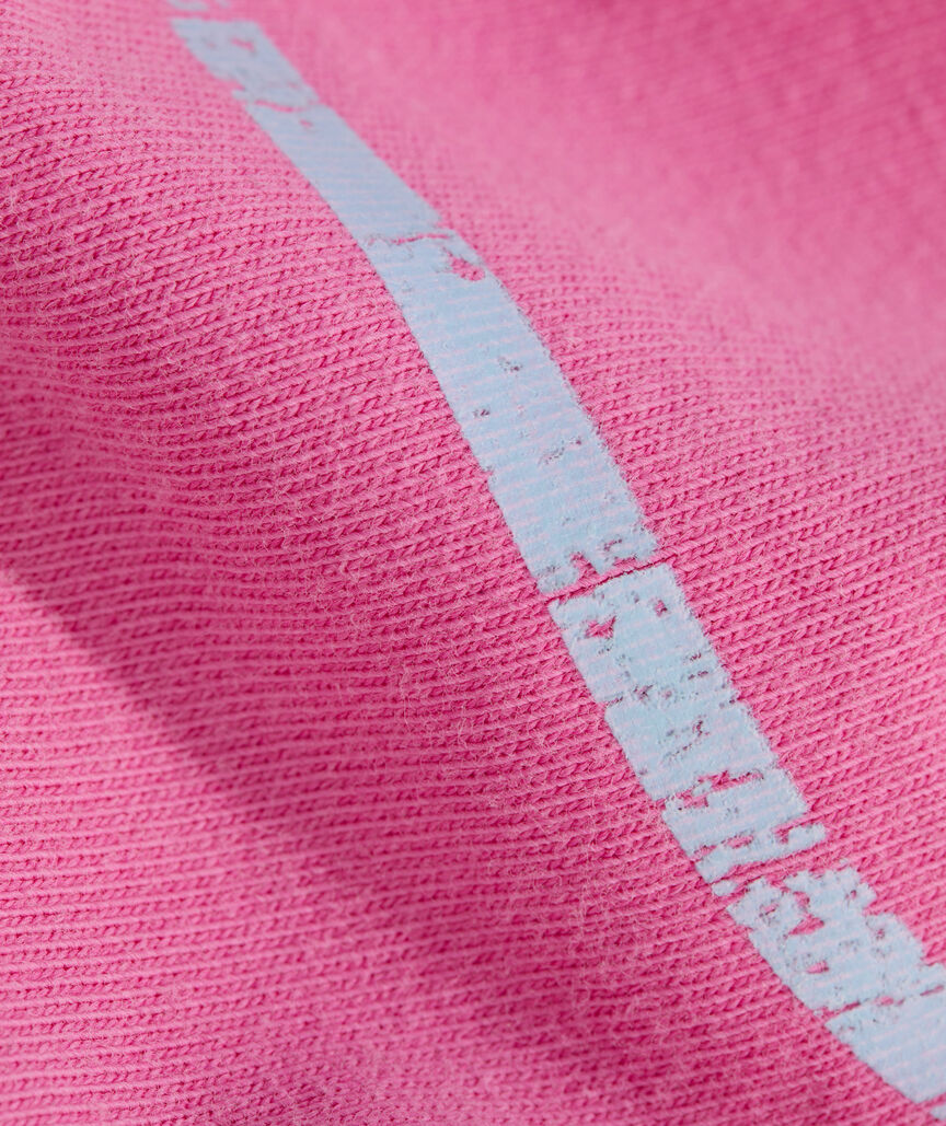 Girls’ Garment-Dyed Vintage Whale Short-Sleeve Pocket Tee