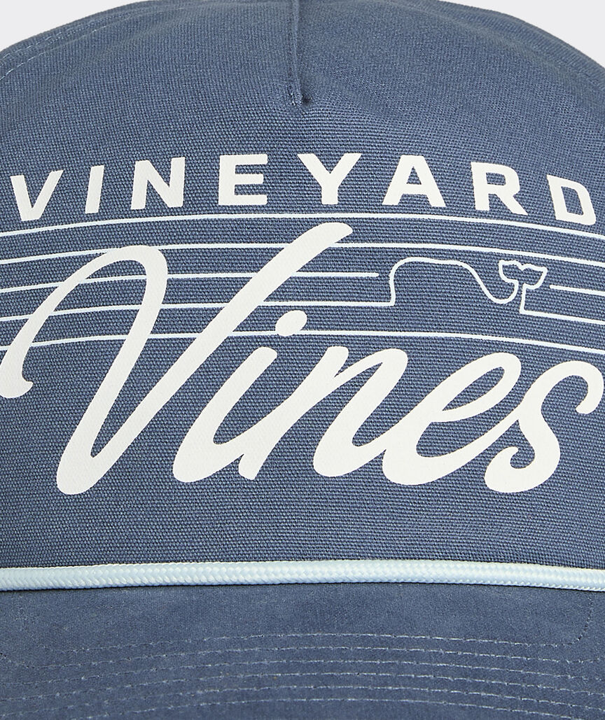 vineyard vines Vintage Logo Rope Hat