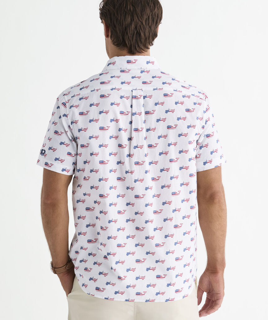 Jeep Collection Cotton Short-Sleeve Shirt