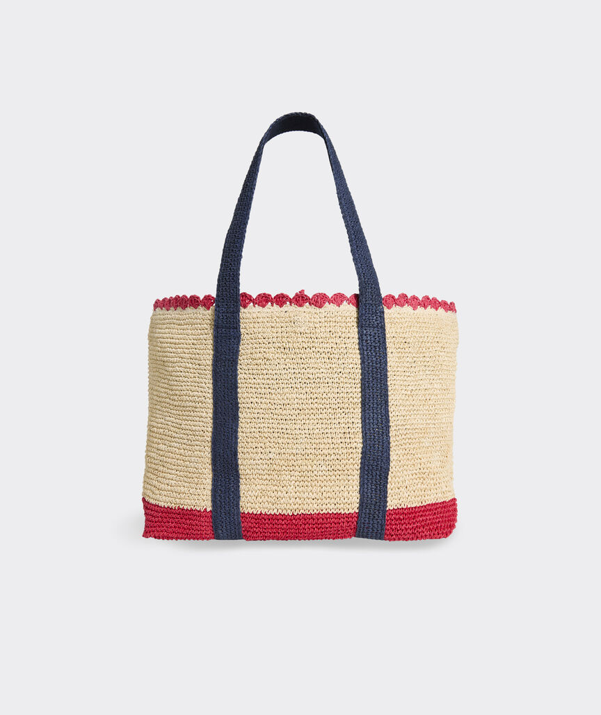 Medium Raffia Tote