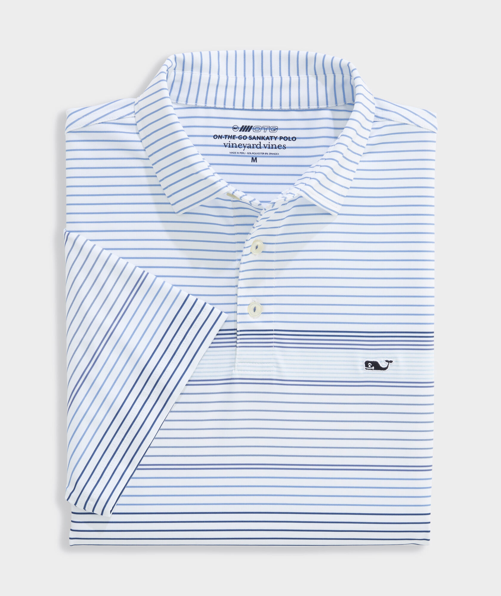 Performance Kiawah Stripe Sankaty Polo