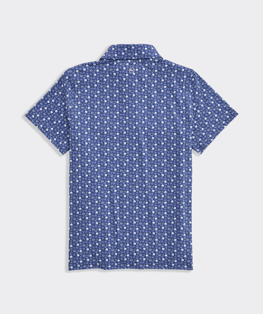 Boys' Printed Sankaty Performance Polo