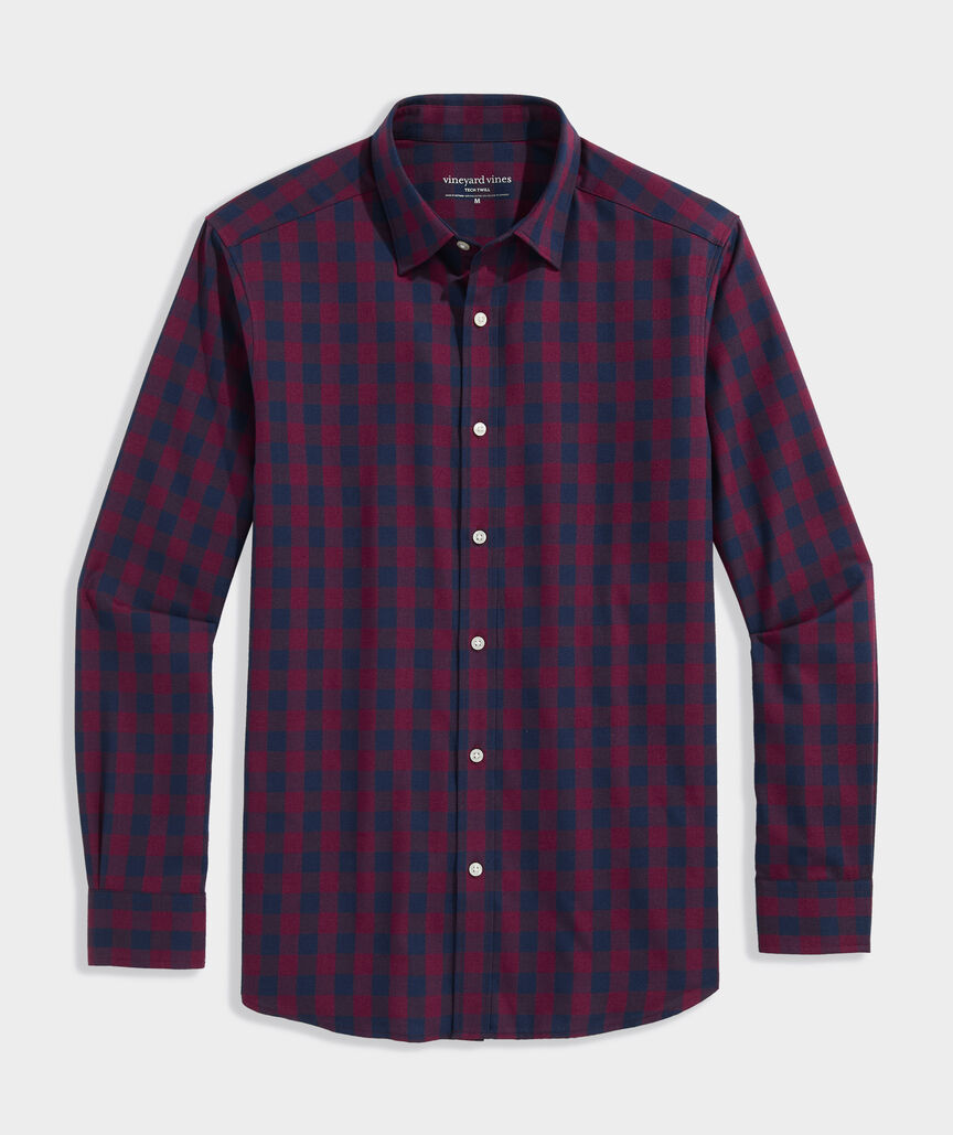Performance Tech Twill Buffalo Check Shirt