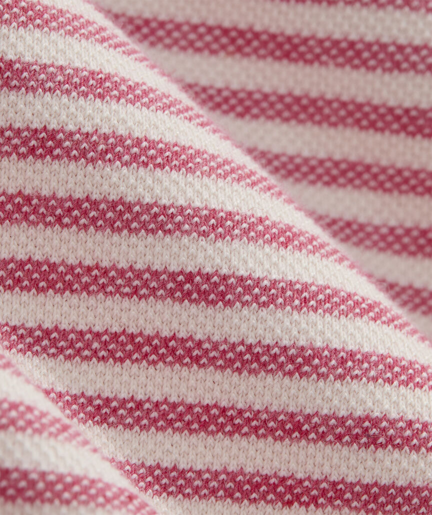 Boys' Striped Edgartown Pique Polo