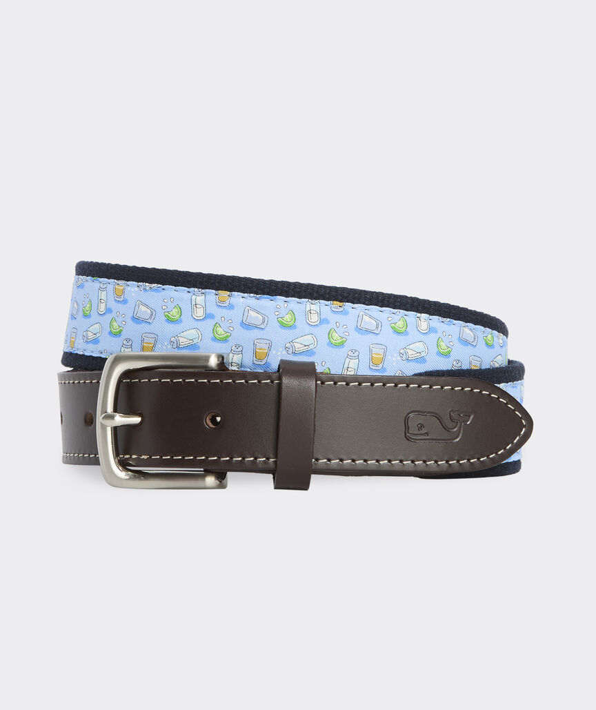 Tequila & Lime Canvas Club Belt