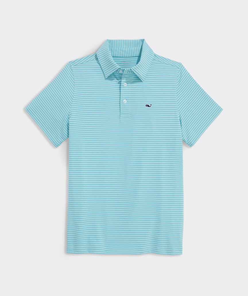 Boys' Performance Bradley Stripe Sankaty Polo