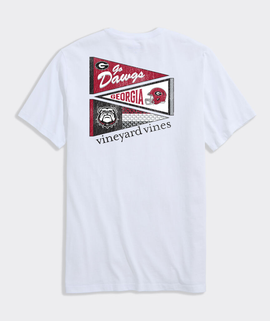 University of Georgia Pennants Short-Sleeve Pocket Tee