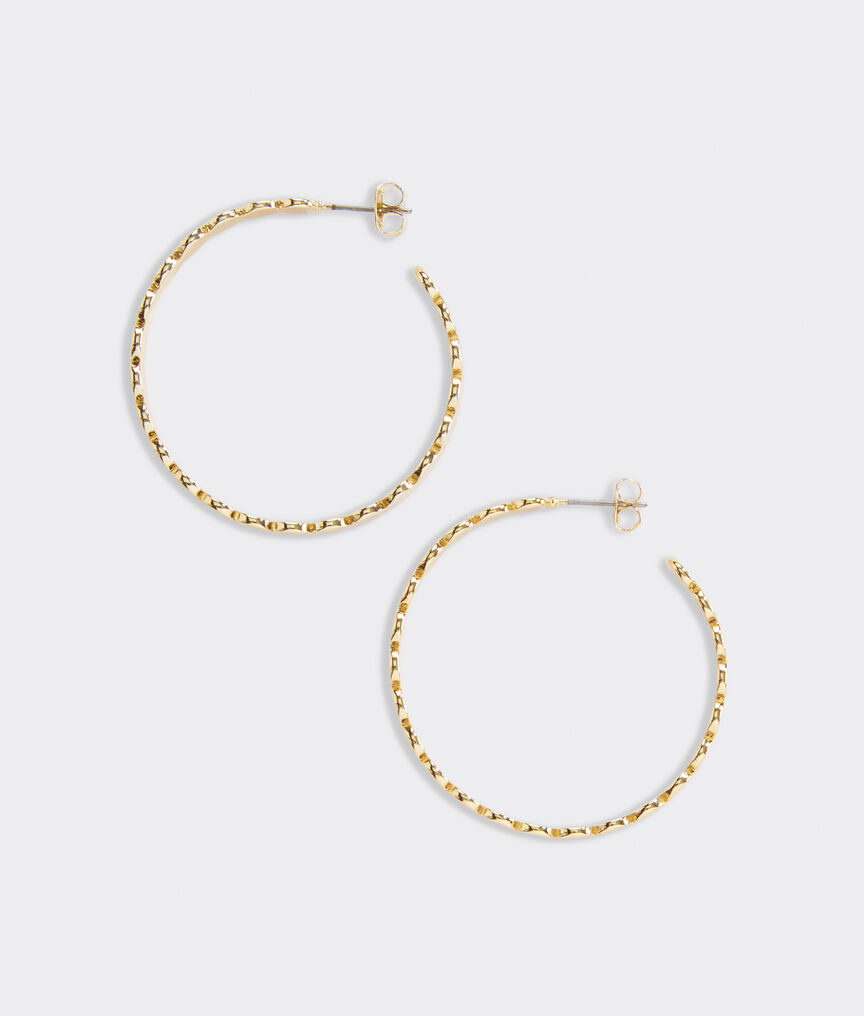 Shop Gold Dot Hoop Earrings at vineyard vines