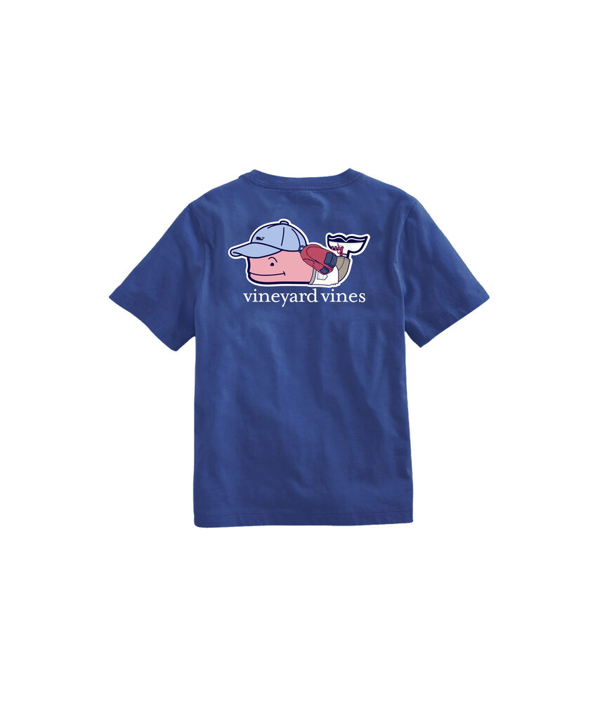 OUTLET Boys' Back To School Whale Short-Sleeve Pocket Tee