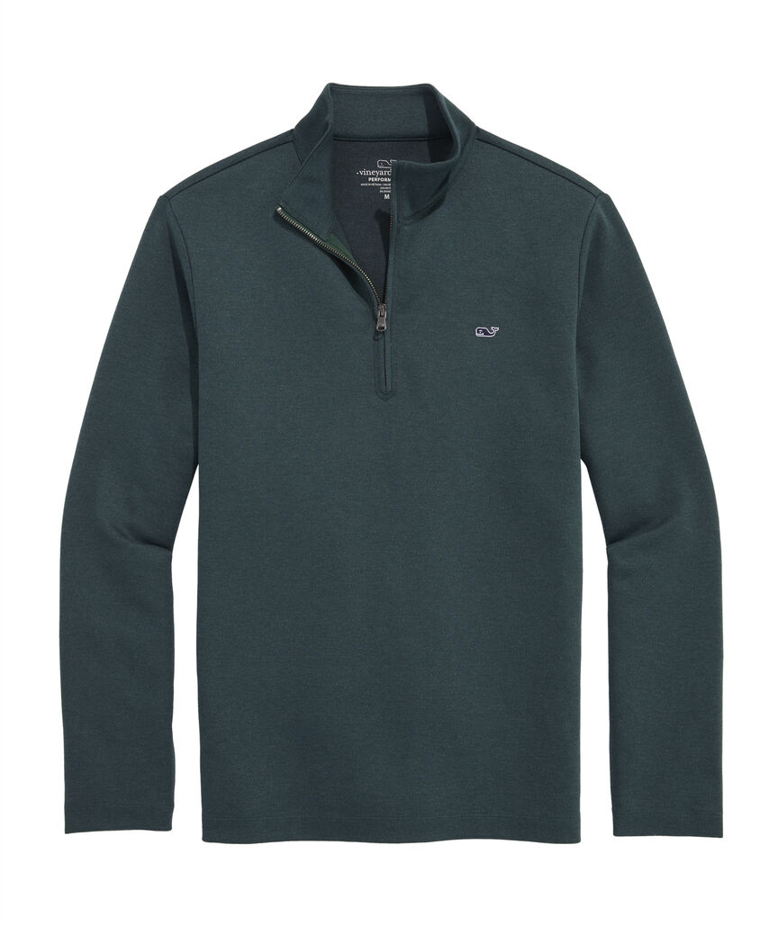 OUTLET Herringbone Performance Quarter-Zip