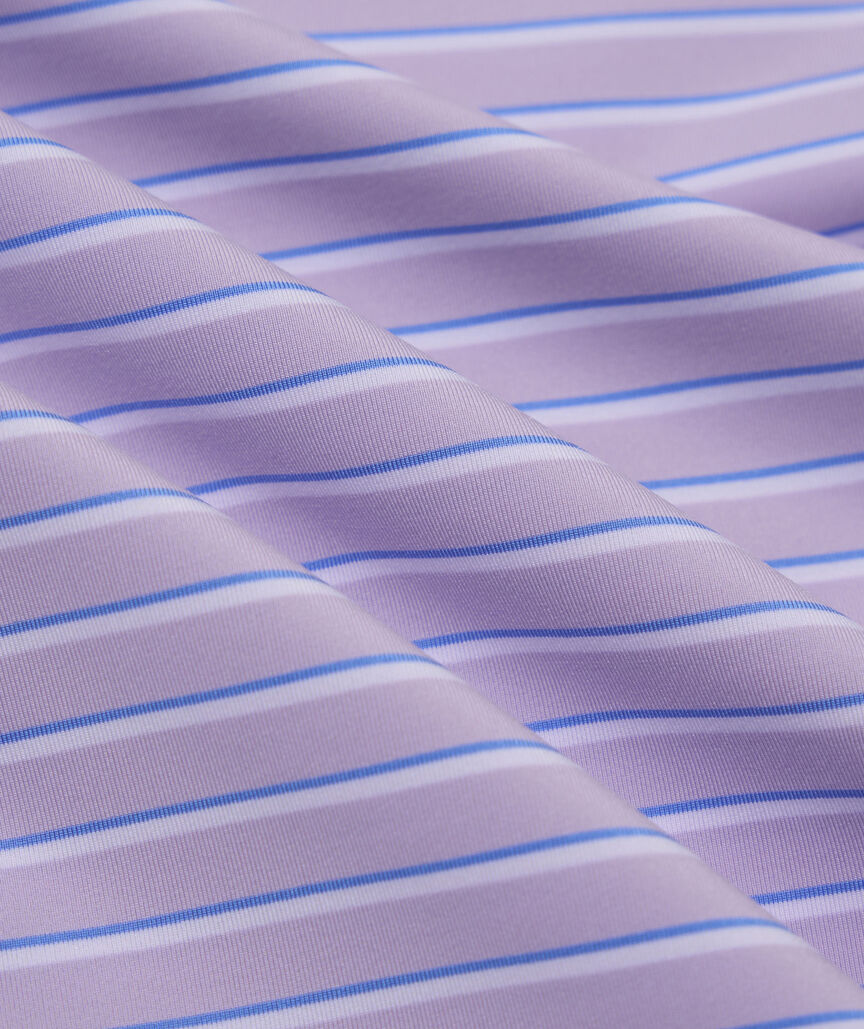 OUTLET Boys' Stripe Performance Polo