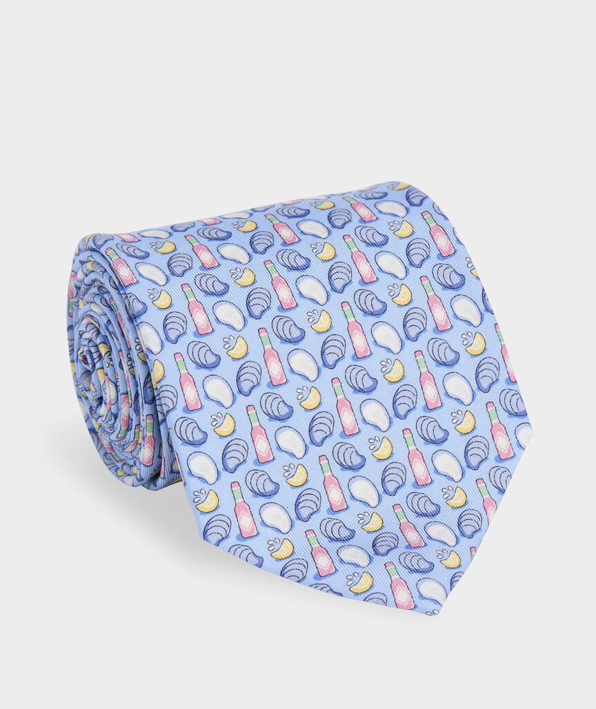 Shuck & Burn Silk Tie