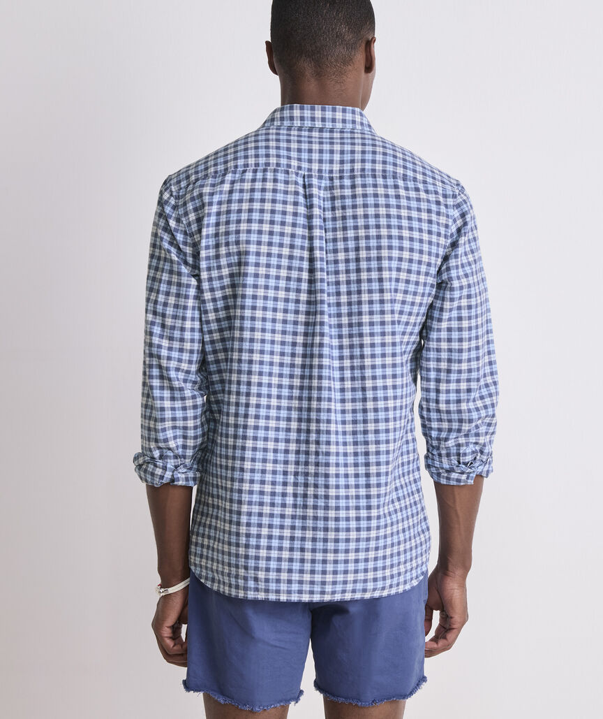 Overlook Plaid Cotton Madras Shirt