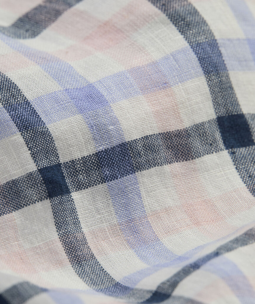Windward Tattersall Linen Shirt