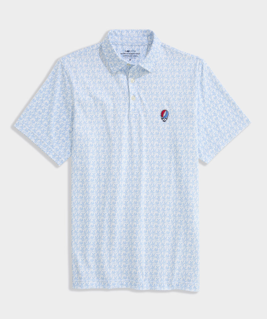 Grateful Dead x vineyard vines Performance Sankaty Polo