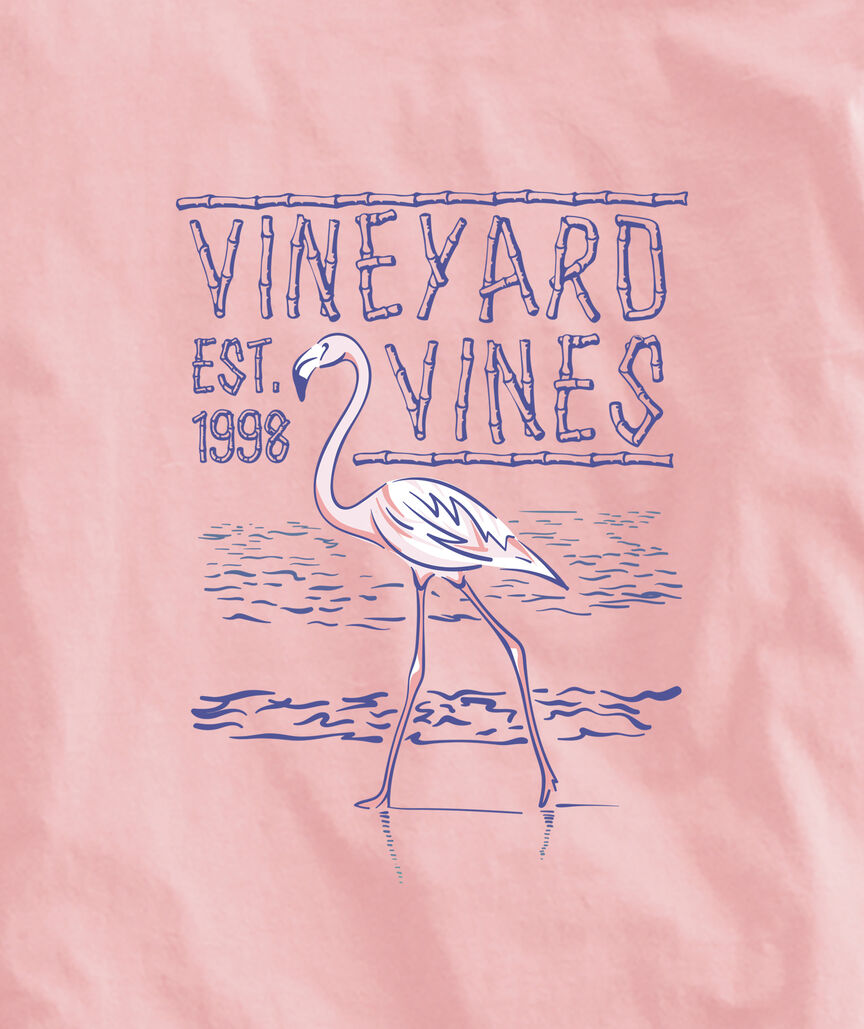 OUTLET Women's Flamingo Long-Sleeve Pocket Tee