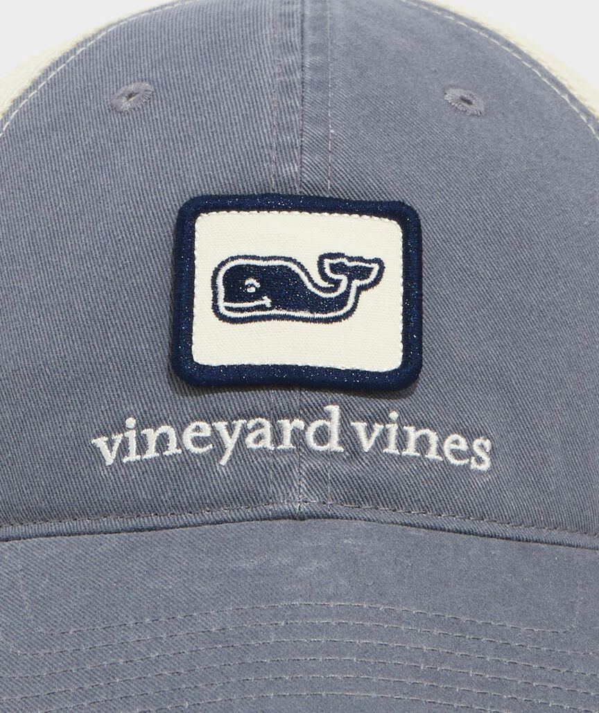 vineyard vines Whale Patch Trucker Hat