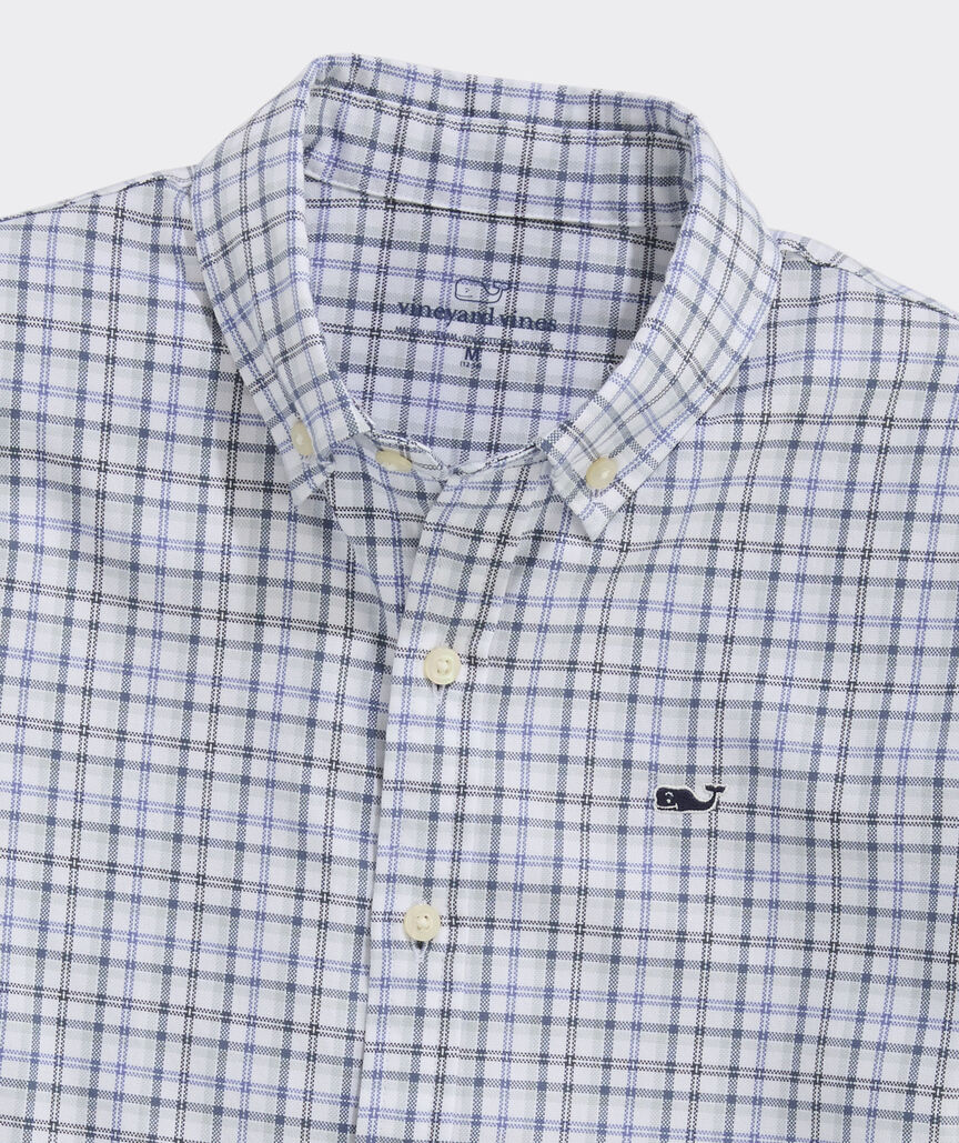 Boys' Plaid Oxford Shirt