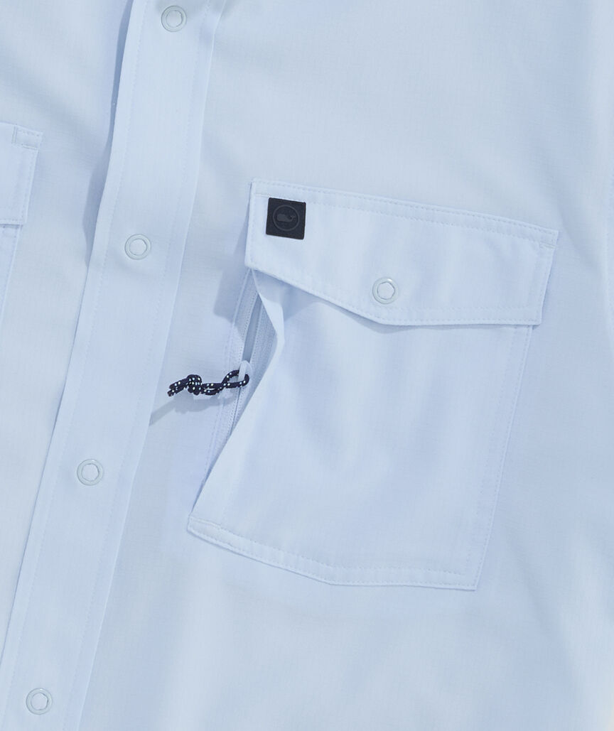 Performance Masthead Solid Short-Sleeve Harbor Shirt