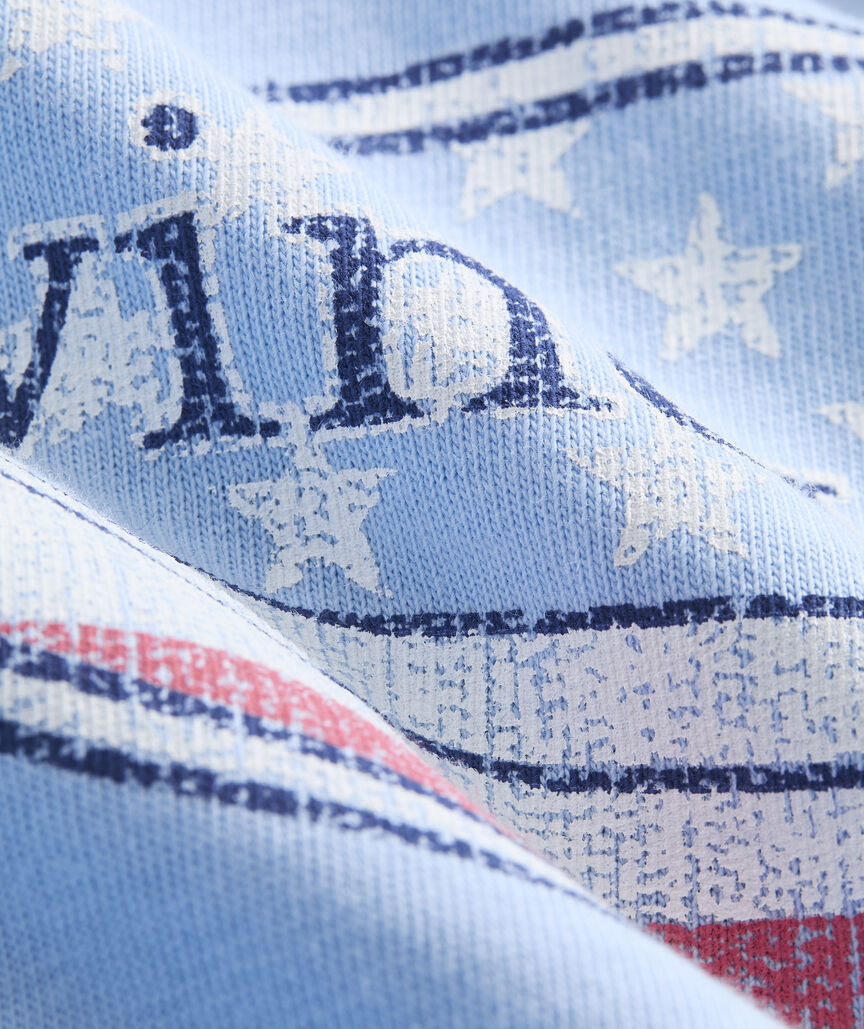 Drift Dye Classic USA Surf Logo Short-Sleeve Pocket Tee