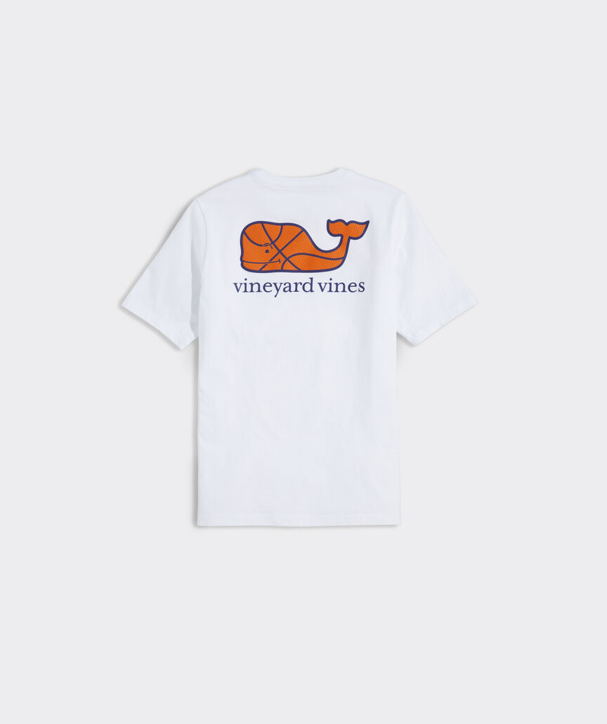 Boys' Basketball Whale Short-Sleeve Pocket Tee