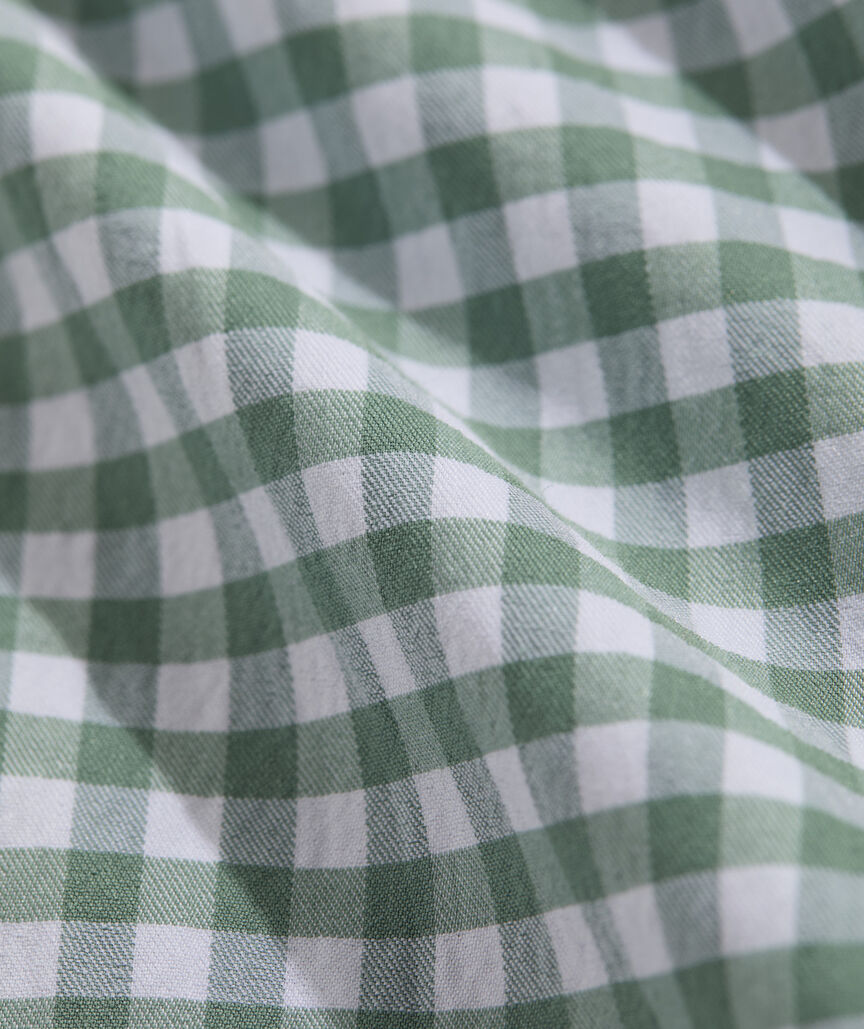 Boys' Performance Cotton Skysail Gingham Shirt