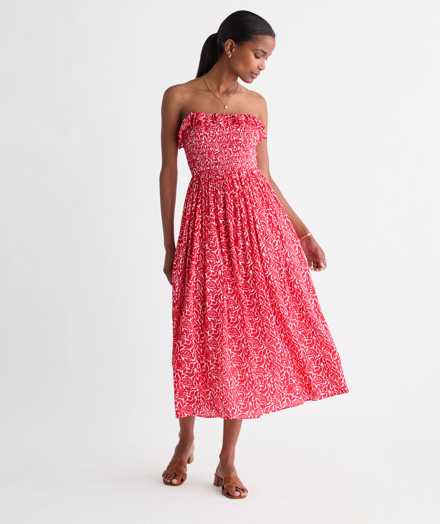 Soleil Strapless Cover-Up Dress