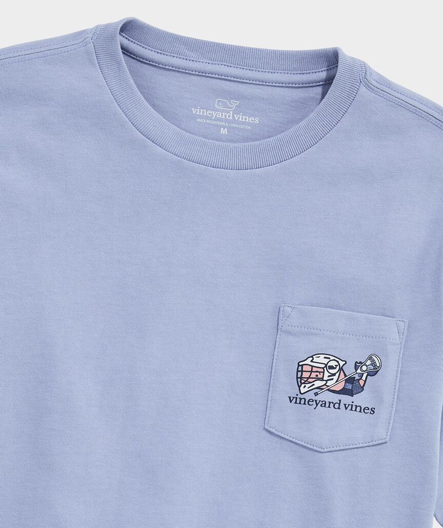 Boys' Lacrosse Whale Short-Sleeve Pocket Tee