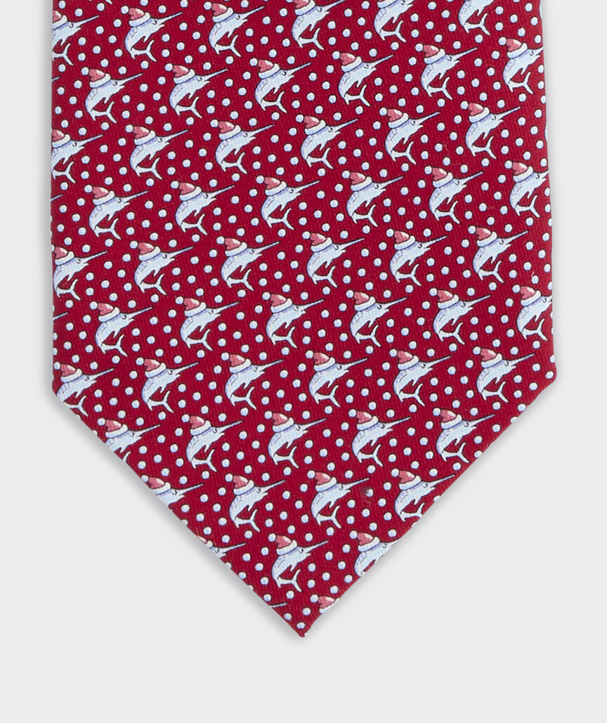 OUTLET Santa Marlin Silk Tie