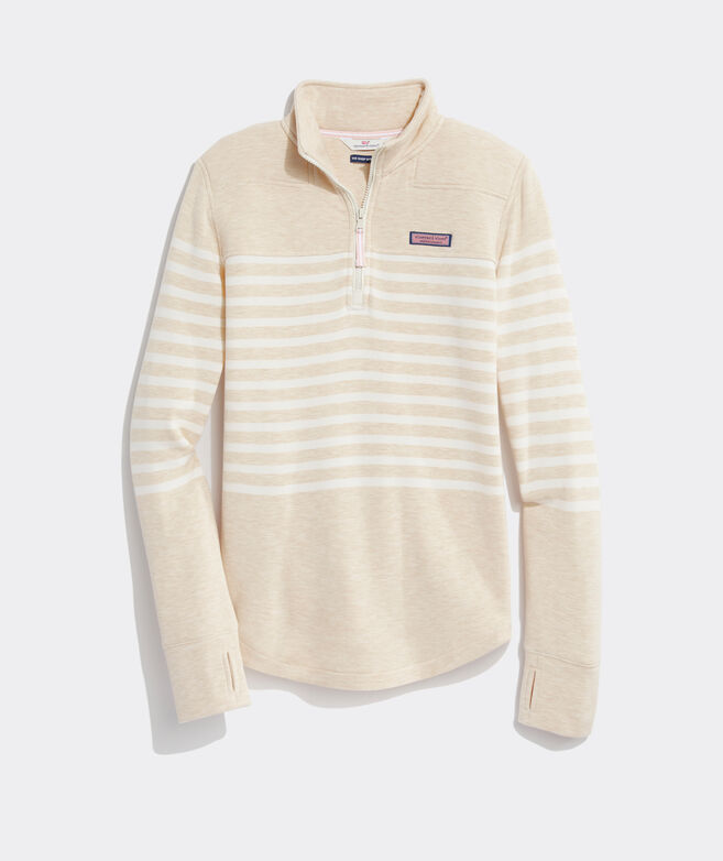 Dreamcloth Placed Striped Relaxed Shep Shirt